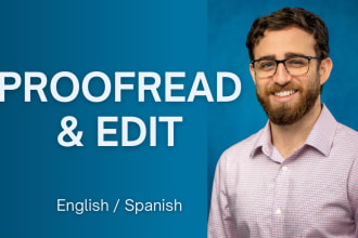 proofread, grammar check, and edit your text