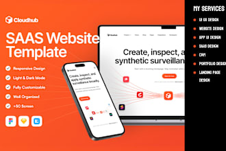do ui ux design, website design, saas, app design on figma
