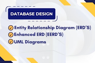 design mysql databases, erds, eerds and uml class diagrams