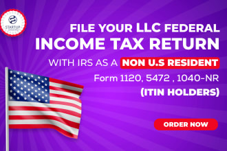 file your single member llc federal income tax return with irs