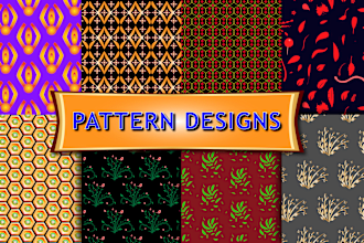 design repeated seamless pattern, textile fabric design pattern for you