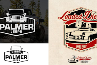 design car racing and automotive logo