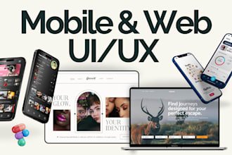 do figma website or mobile UI UX design
