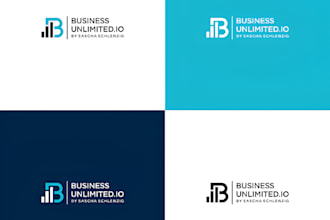make wonderful business and consulting logo design