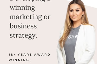 create a dynamic marketing strategy and social media plan