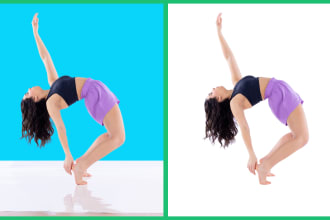 hair masking, background removal, clipping path in photoshop
