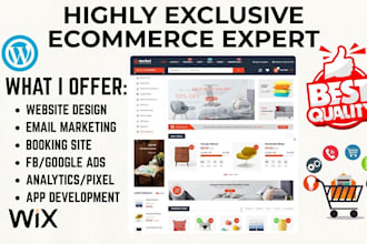 build shopify website multivendor online store wordpress ecommerce website