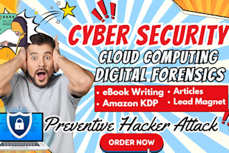ghostwrite your cyber security book, digital forensics, technical writing