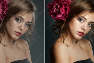 photoshop photos, city or interior, remove objects, ads
