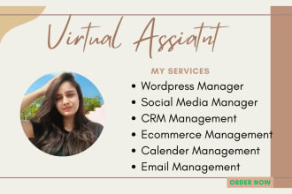 be your reliable virtual assistant for administrative needs