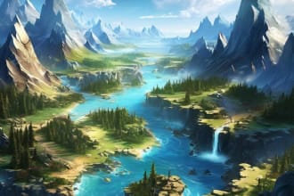 create custom maps for your fantasy  world