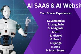 build ai websites and ai saas