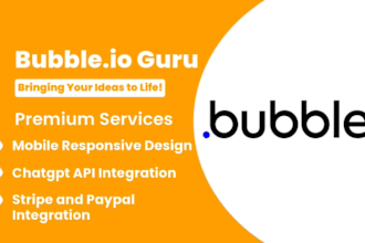 design web app in bubble redesign in bubble design app in bubble design mvp