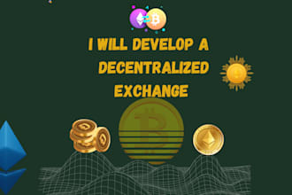 create decentralised exchange dapp eth bsc ton web3 wallet