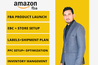 amazon fba account manager and va for amazon USA, UK