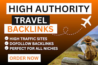 do high da professional travel guest posting for SEO backlinks