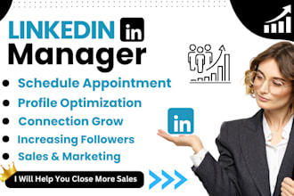 be your b2b appointment setter and linkedin marketing manager