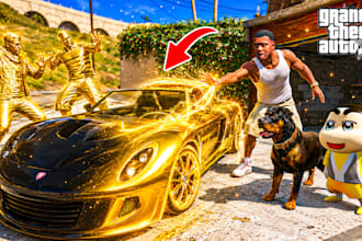 design eye catching gta 5 thumbnail for you