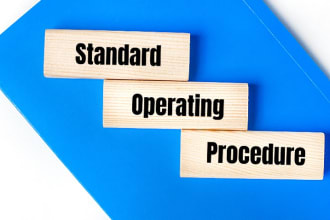 write detailed standard operating procedures for your business