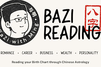 read your birth chart using bazi, chinese astrology for life insights