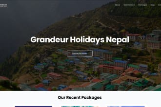 create website for your business in django and react