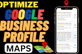fully optimize google business profile local SEO  citations gmb rank map