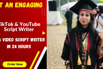write top rated scriptwriter for youtube videos