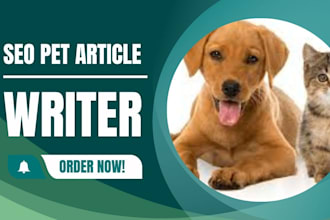 write pet articles, pet blog, dog training and veterinary blog post