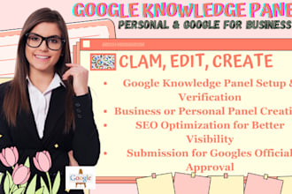 create and verify a google knowledge panel for your business or personal brand