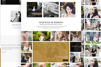 do wedding photographer business website