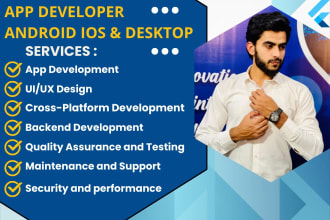 develop android and IOS apps with flutter dart and firebase