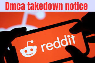 send dmca notice to remove copyright content from reddit