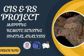 do gis mapping, remote sensing or spatial analysis