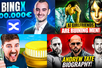 design viral clickbait youtube thumbnail, vlog thumbnail