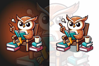 design mascot cartoon character sports modern business logo