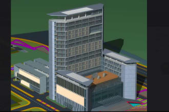 rhino and archicad model and realistic renders