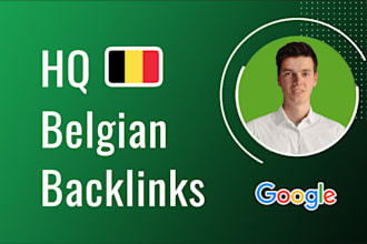 create white hat seo belgian backlinks for linkbuilding