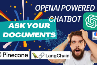 develop ai chatbot with chatgpt llm openai langchain pincone