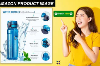 design amazon product listing images and photo editing