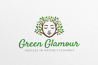 do beautiful minimalist  business logo design with copyright