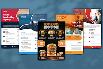 do digital, company, church, and creative, flyer design