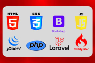 do full stack website development, back end and front end developer for business