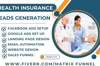 generate health insurance leads medicare leads elderly care senior care website