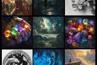 create professional ai art and designs using midjourney
