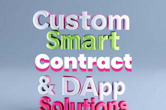 blockchain and web3 dapp development smart contracts expert