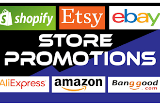 promote etsy shop, shopify dropshipping store, amazon or ebay store on pinterest
