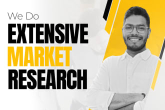 do extensive market research, swot and competitor analysis