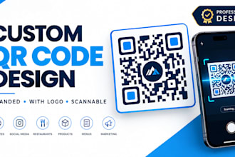 design a custom ai qr code with your logo