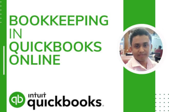 do bank reconciliation and do bookkeeping using quickbooks online