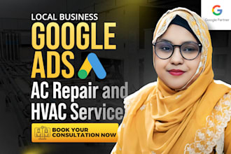 run google ads for hvac and ac repair service in usa, uk